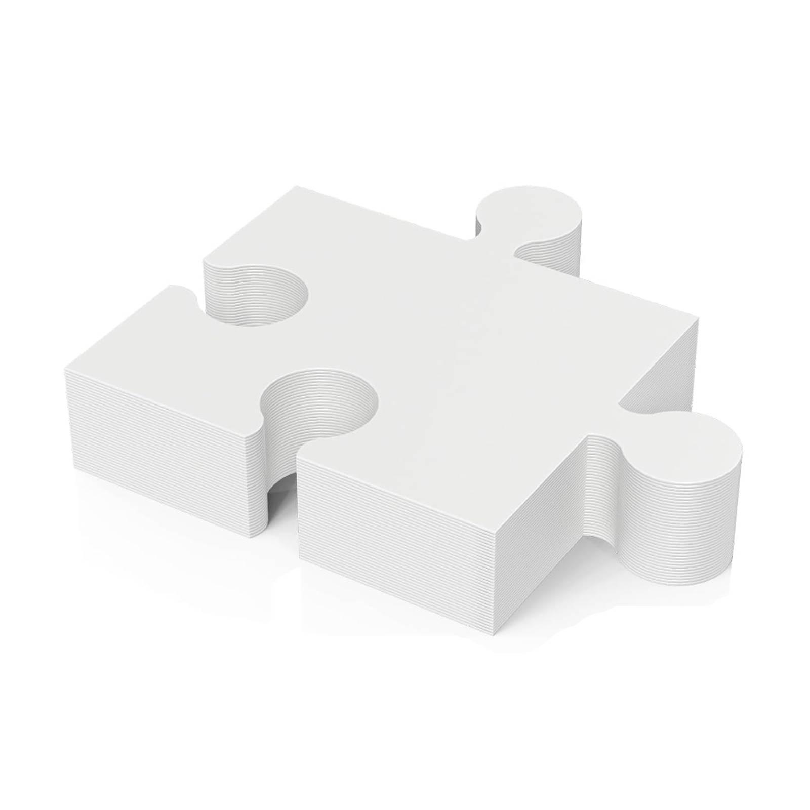 White Blank Drawing Puzzles Ca - đánh giá và giá Puzzle Blank White