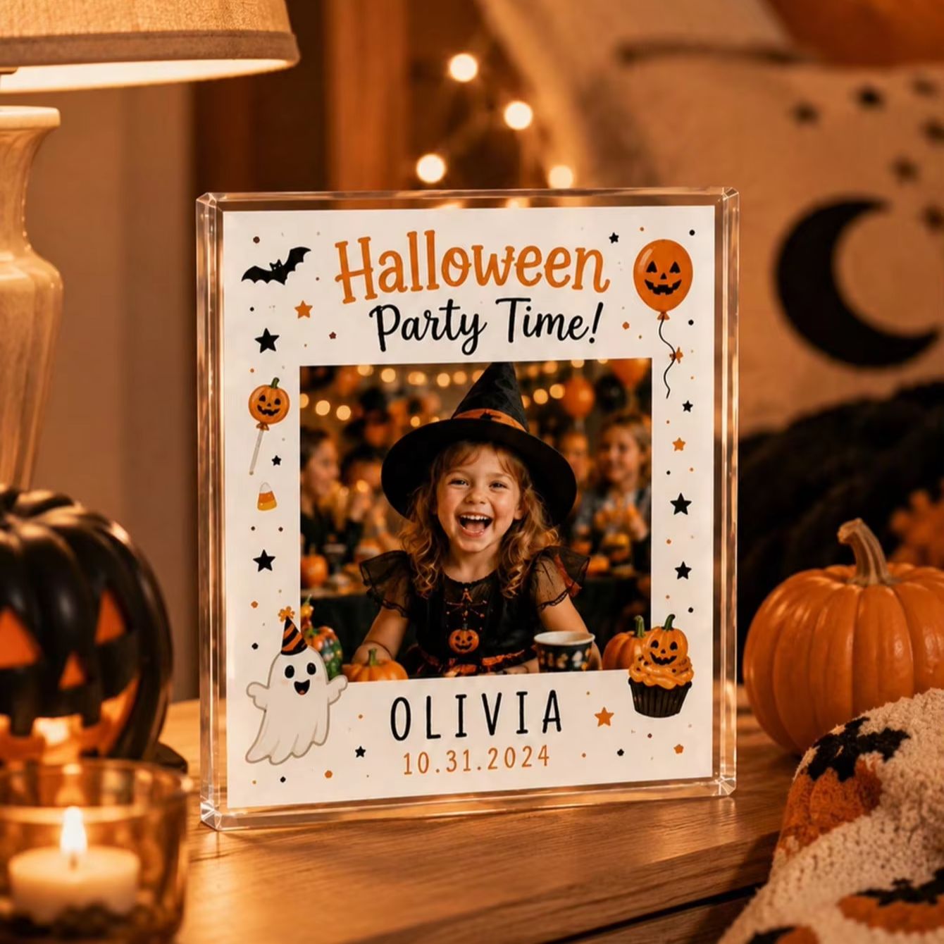 Custom Halloween Acrylic Photo - đánh giá và giá Photo Acrylic Block