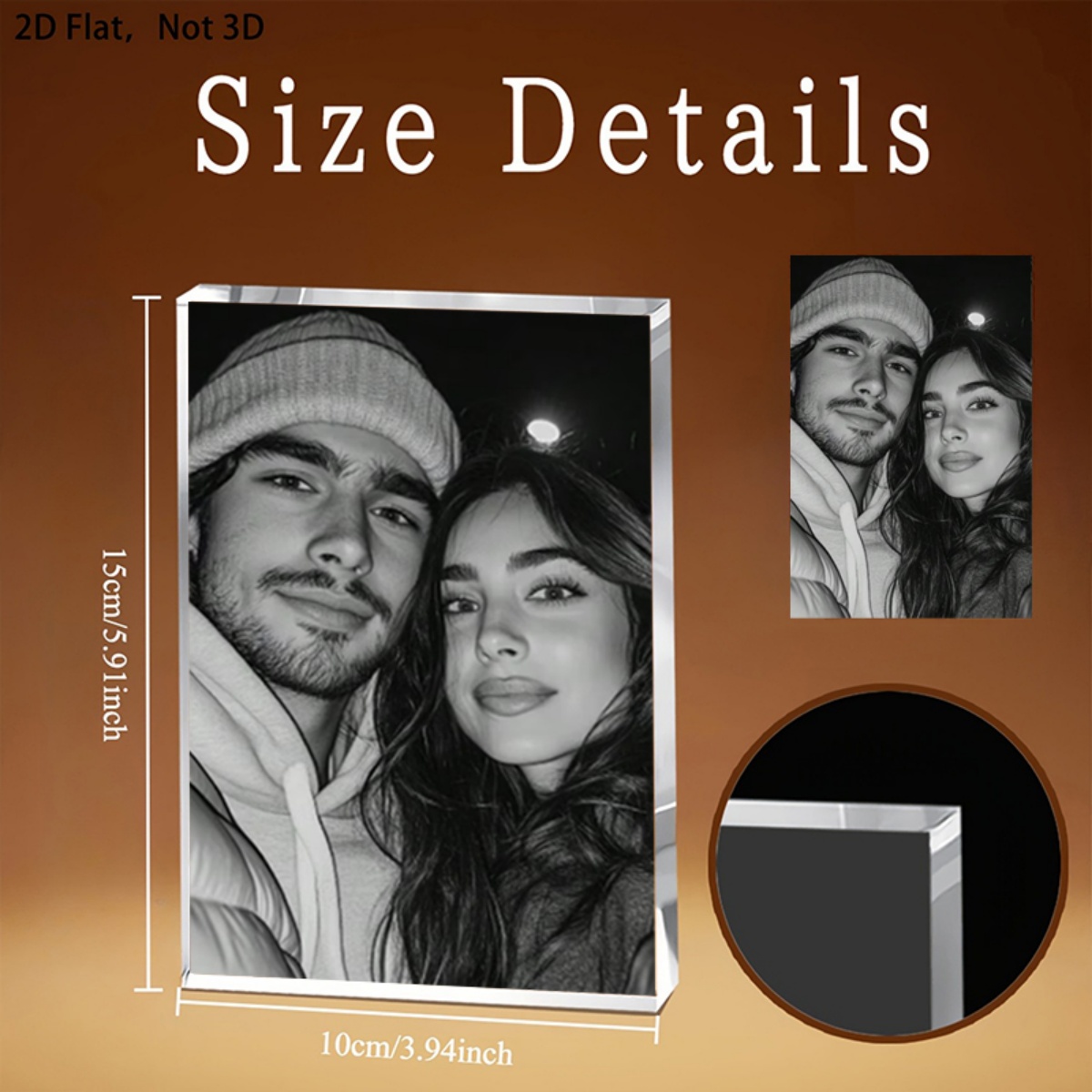 A Customizable Acrylic Desktop - đánh giá và giá Photo Acrylic Block