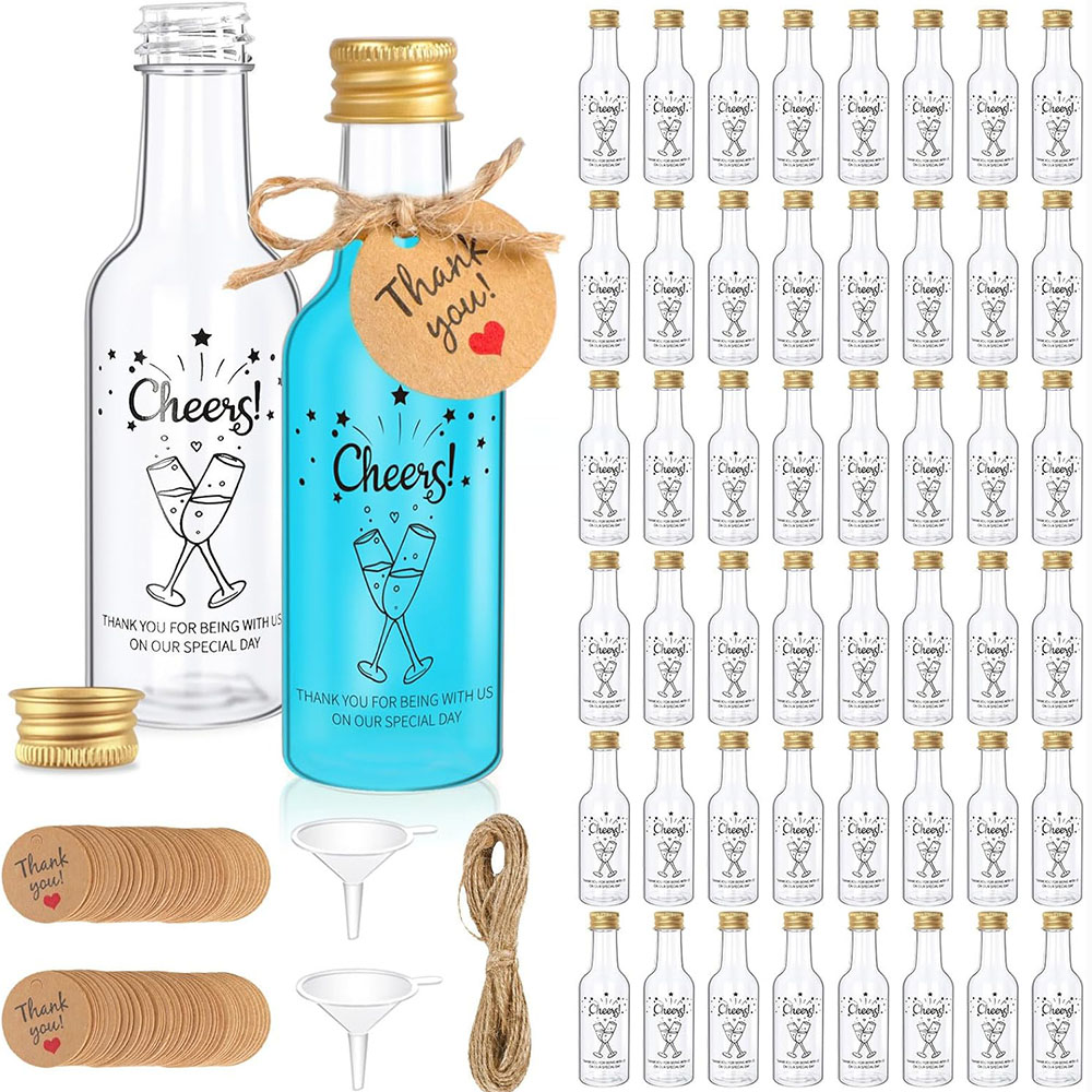 50Pack Mini Liquor Bottles,1.7 - đánh giá và giá Water Bottle Blank